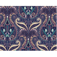 Paisley panel 4 for convertible leather bags