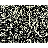 St Remy black and white pattern for bag panels