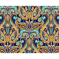 Paisley 1 size 3 panel for convertible leather bags