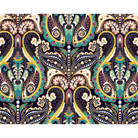 Paisley 7 panel size 3 for convertible leather bags