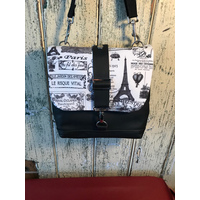 Convertible Leather Tote Bag 2 with 2 free panels