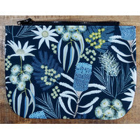 Midnight Blue Panel for Small Canvas/Leather Satchels ready to send