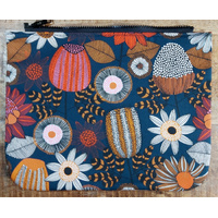 Native Flowers Panel for Medium Satchels ready to send