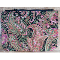 Paisley Pink Panel for Large Satchels, ready to send